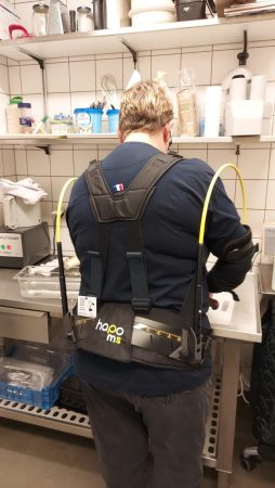 Meretes oplevelse med exoskelet Meretes oplevelse med exoskelet