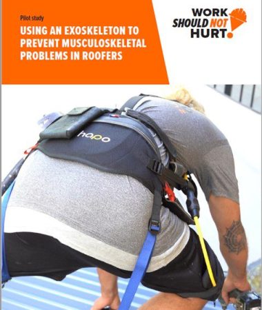 Öplevelse med exoskeletter hos tagdækkere Öplevelse med exoskeletter hos tagdækkere